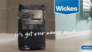 Wickes Trade Quality Stories  Tile Adhesive [upl. by Mcnair]