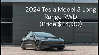 2024 Tesla Model 3 Long Range RWD 2024 Tesla Model3 LongRangeRWD TeslaModel3AUTOS truth [upl. by Yesoj]