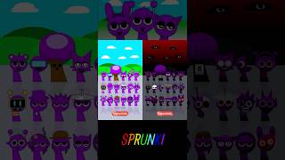 NormalampHorror Sprunki DuDiDam But They‘re All Purplesprunki incrediboxsprunki viralvideo dudidam [upl. by Pritchett680]