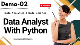 Data Analytics amp Data Science Demo 02  Data Analyst With Python  Tutorial for Beginners [upl. by Greenwald54]