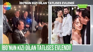 İbrahim Tatlısesin kızı Dilan Tatlıses evlendi [upl. by Rica]