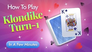 Play TurnOne Klondike Solitaire Free Online [upl. by Ainod]