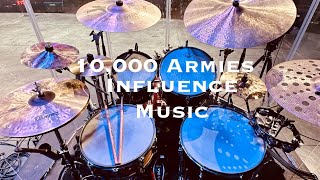 “10000 ARMIES” DRUM COVER  influencemusicworship SCGChurch ZildjianCompany gruvgear [upl. by Cornell]