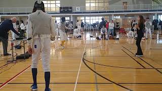 2024 Yellow Jacket Open Div III Foil Stevie Pool Bout 2 [upl. by Whittemore]