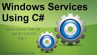 Create Windows Service using C [upl. by Atiuqcaj]