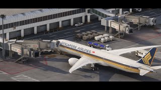 FULL LENGTH VIDEO WSSS  VTBS B78710 MSFS no cuts [upl. by Sidonia]