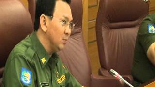 14 Jul 2014 Plt Gub Basuki T Purnama Rapat Pimpinan [upl. by Koller355]