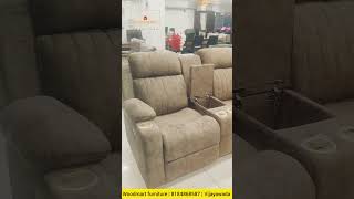 Recliner Two seat chair  Relaxing chair for family members  WOODMART FURNITURE  Vijayawada [upl. by Ellehcer85]