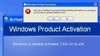 Breaking Windows XP activation [upl. by Acinorahs855]