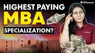 Highest Paying MBA Specializations in 2024 💰 Best MBA Specialization to Choose 🎯 mbaplacements [upl. by Inness]