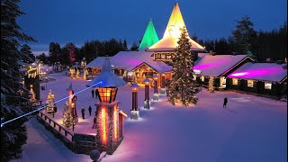 Santa Claus Village 🎅🎄🦌 Father Christmas in Rovaniemi Lapland Finland  Arctic Circle Santas Home [upl. by Stoat110]