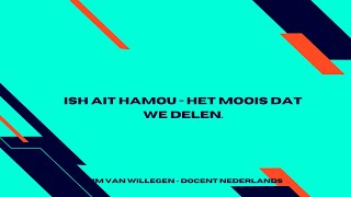 Ish Ait Hamou  Het moois dat we delen 2019 [upl. by Airun]