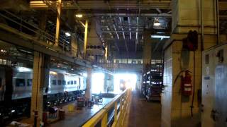 LIRR M7 going into the Hillside Facility Shops [upl. by Lory]