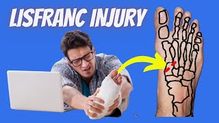 Lisfranc Injuries EVERYTHING You Need to Know [upl. by Asirap]