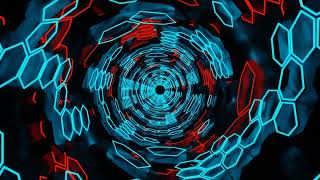 VJ LOOP NEON Colorful Tunnel Compilation Abstract Background Video Lines Pattern 4k Screensaver [upl. by Sirdi]