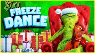 🎁 The Grinch Freeze Dance 🎁 Christmas Brain Break 🎁 Just Dance 🎁 GoNoodle [upl. by Osi]