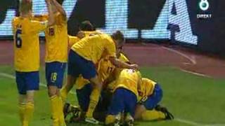 SWEDEN vs HUNGARY 21 Zlatan GOAL last second [upl. by Stralka722]