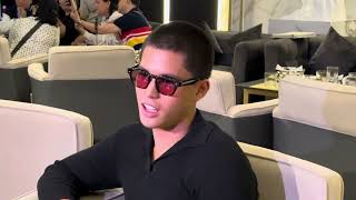 Kyle Echarri talks about Andrea Brillantes [upl. by Hainahpez]