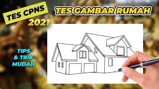 Tes CPNS 2023  Psikotes Gambar Rumah  Tes HTP [upl. by Lauer]