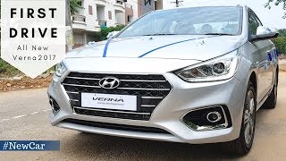 Hyundai Verna  Drive and Impressions  2017 [upl. by Odelinda662]