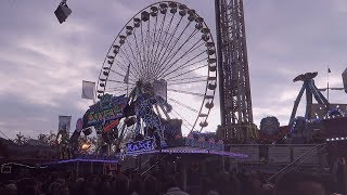 Bocholter Kirmes 2017 Fahrgeschäfte [upl. by Deanna]