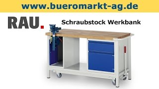 Rau Schraubstock Werkbank [upl. by Aisatsana]