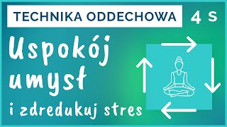 Box breathing  technika oddechowa na stres sesja prowadzona🌿 [upl. by Noraha]