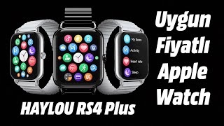 HAYLOU RS4 Plus inceleme Sanki Apple Watch [upl. by Truc]