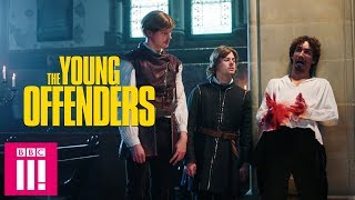 The Young Offenders Get Acting Tips From Robert Sheehan  The Young Offenders Christmas Special [upl. by Hartzel]