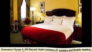 Hotel Grosvenor House A Jw Marriott Hotel  One Of The Best Hotel In London City [upl. by Cullie374]