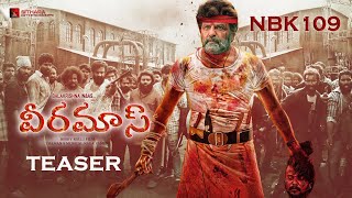 Veera Mass Nandamuri Balakrishna Teaser  NBK 109 Official Trailer  Urvashi Rautela  Thaman Bobby [upl. by Crysta]