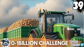 Overflowing with straw amp potatoes again  FS22 Ohio Richlands Broke to Billionaire Part 39 [upl. by Corbett883]