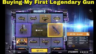 My First Legendary Gun  Buying Dark Omens Draw cod mobile [upl. by Ellednahs]