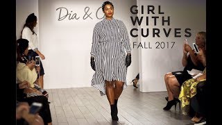 Girl With Curves Fall 2017 Runway Show at NYFW  Girl With Curves [upl. by Neelloj]