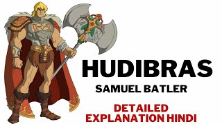 Hudibras by Samuel Butler Summary in Hindi  Hudibras Summary [upl. by Lua]