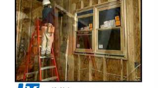 Installing Faced Batt Insulation [upl. by Eyllom389]