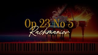 Rachmaninov Op 25 No 5 [upl. by Lavena]