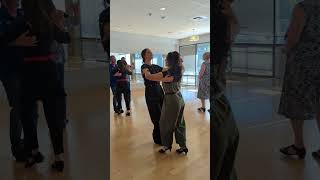 Beginner foxtrot dance tutorial [upl. by Loresz242]