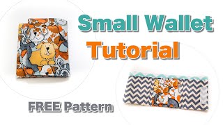 How to make a wallet Trifold Wallet Tutorial [upl. by Htebasil]