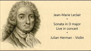 JeanMarie Leclair  Sonata in D major [upl. by Flan]