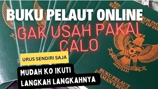 tutorial urus buku pelaut online [upl. by Loomis]