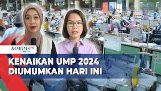 Pemprov DKI Jakarta Umumkan Kenaikan UMP 2024 Hari Ini [upl. by Nosnek]