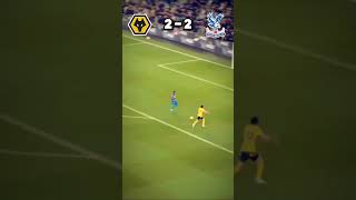 GW10 Highlight Wolverhampton vs Crystal Palace shorts premierleague highlights football [upl. by Staten]