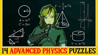 14 Advanced Physics Puzzles  Zelda Tears of the Kingdom [upl. by Lapo]