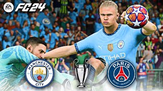 FC 24  Man City vs PSG  UEFA Champions League 2425 Final Full Match [upl. by Schild]