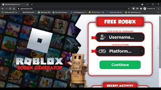 Getmerobux  Getmerobuxinfo know if it a SCAM or LEGIT  Getmerobuxinfo Robux [upl. by Gardie]