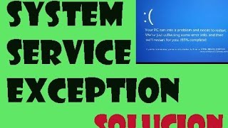 Error SYSTEMSERVICEEXCEPTION Windows 1087 Pantalla Azul I SOLUCIÓN 2024 [upl. by Burgess]