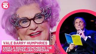 Angela Bishop Remembers Australian Icon Barry Humphries  Studio 10 [upl. by Pangaro]