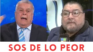 Luis Ventura insultó a Fabio Cuggini terminaron gritando y casi se pelean en vivo [upl. by Medrek]