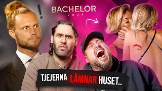 ALLA TJEJER DRAR HEM REAGERAR PÅ BACHELOR [upl. by Sucramel453]